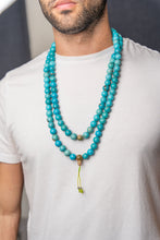 Turquoise with jasper mala